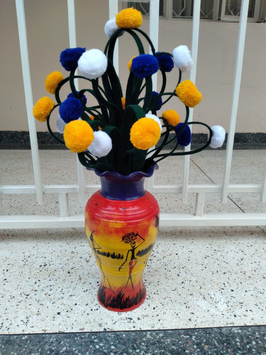 Sunset Flower Vase