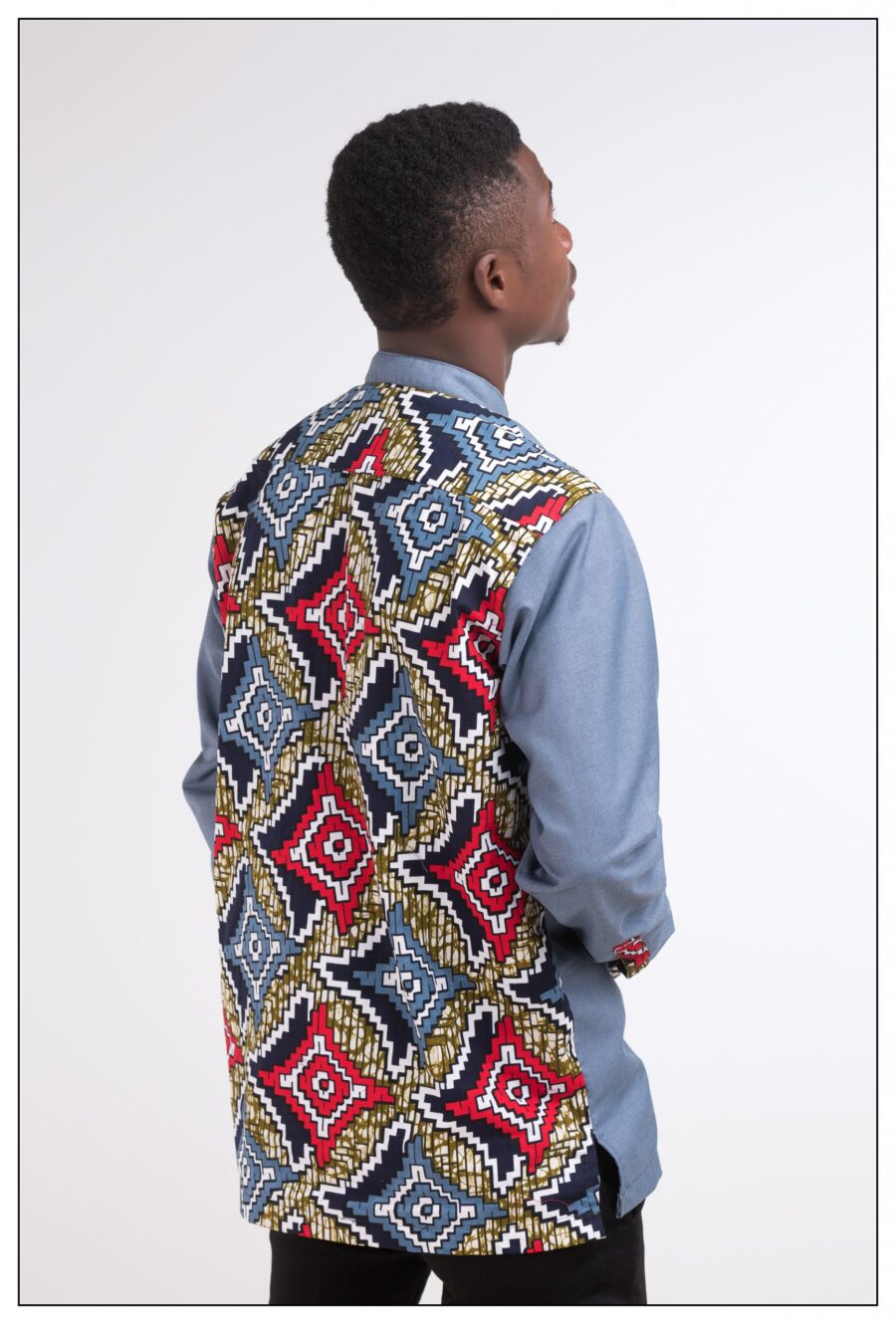 Ankara Mandarin shirt