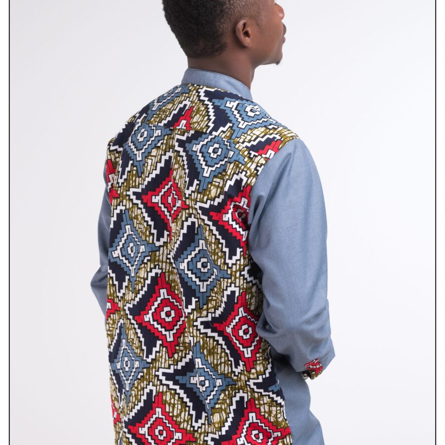 Ankara Mandarin shirt