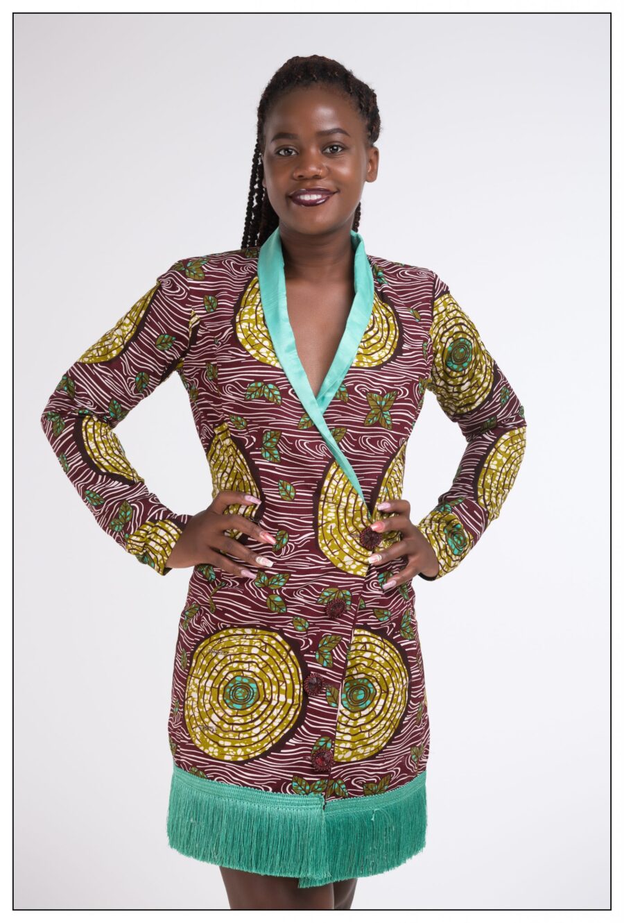 Kitenge Overlap dress