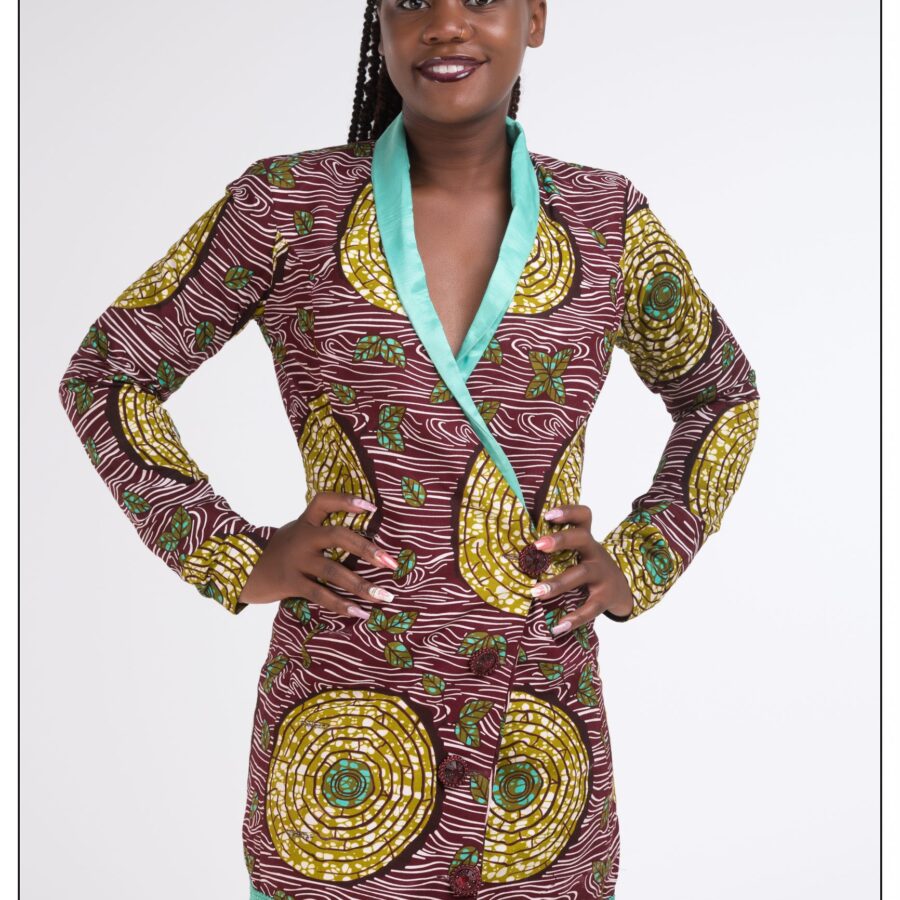 Kitenge Overlap dress