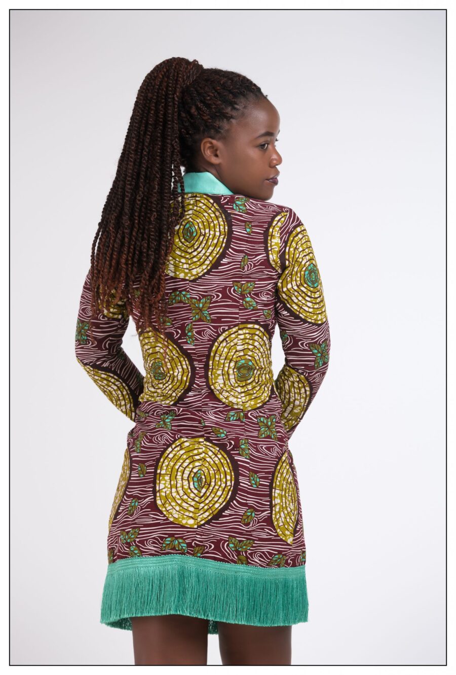 Kitenge Overlap dress