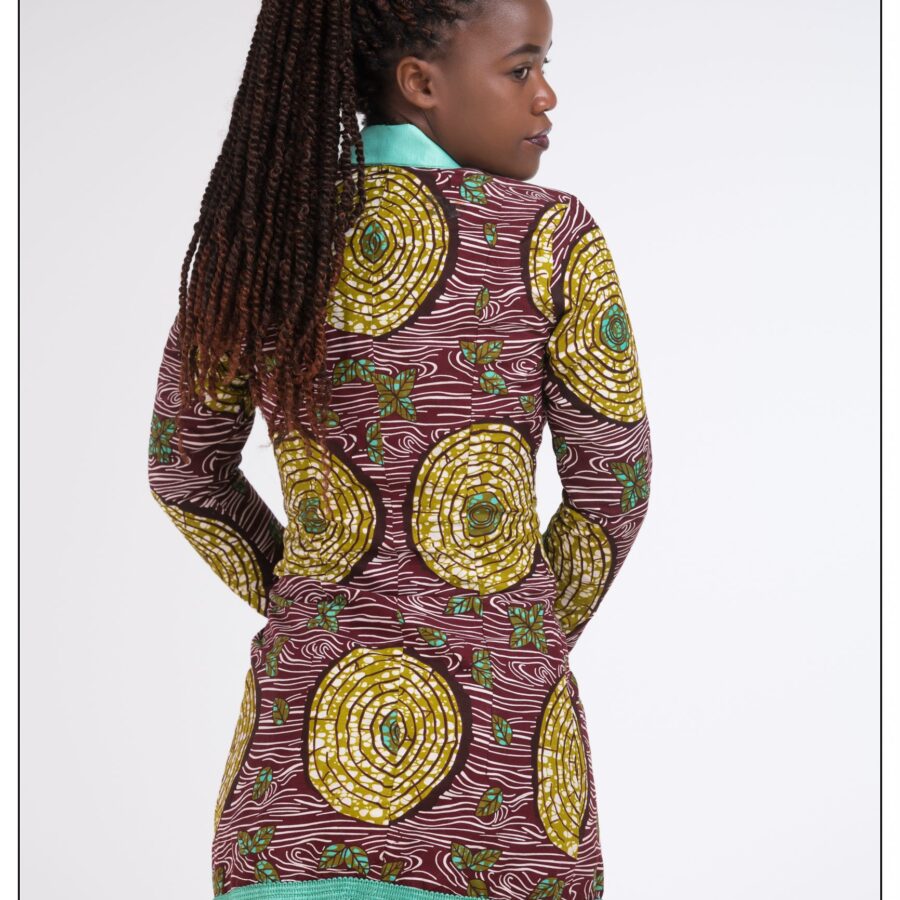 Kitenge Overlap dress