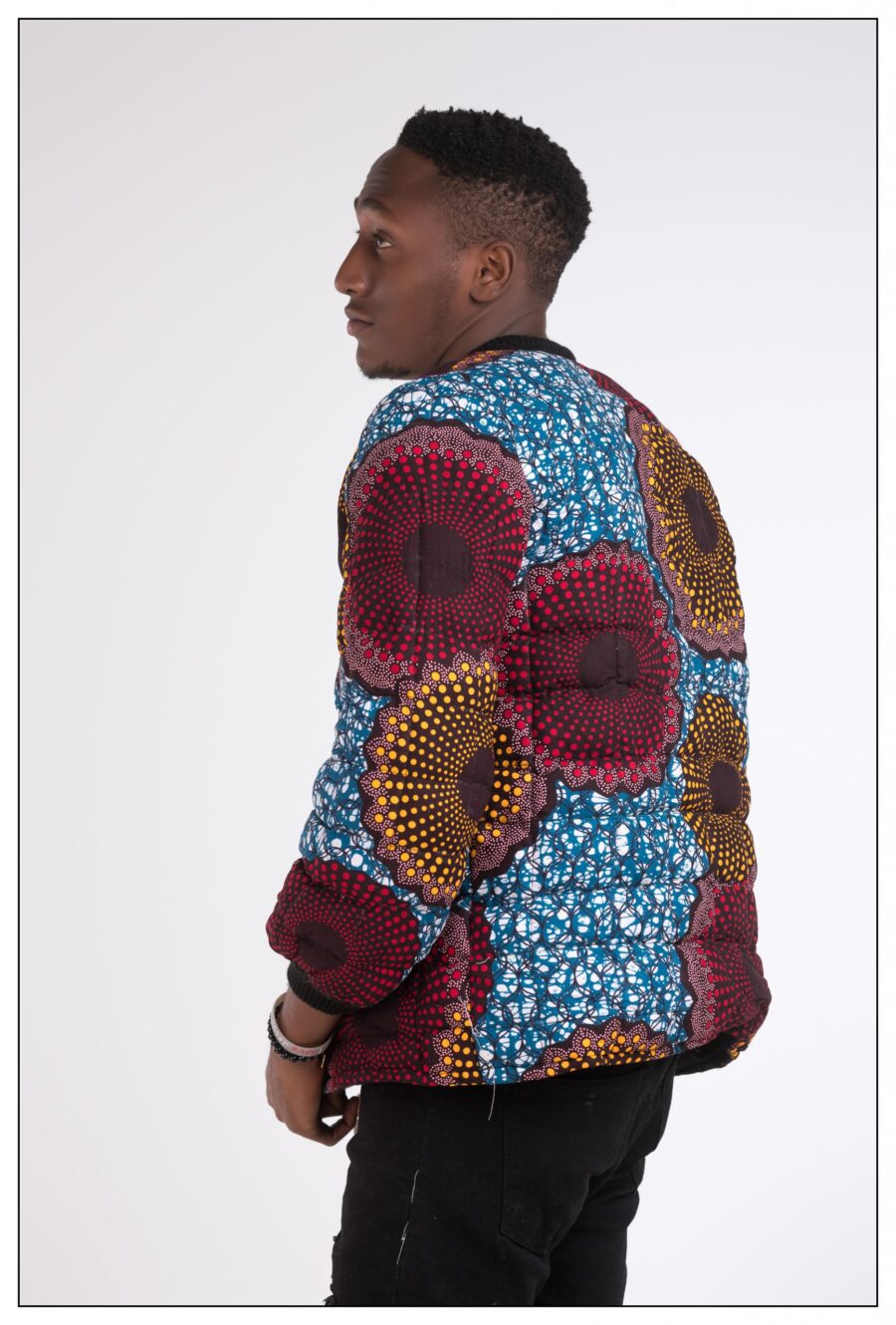 Kitenge Bomber Jacket