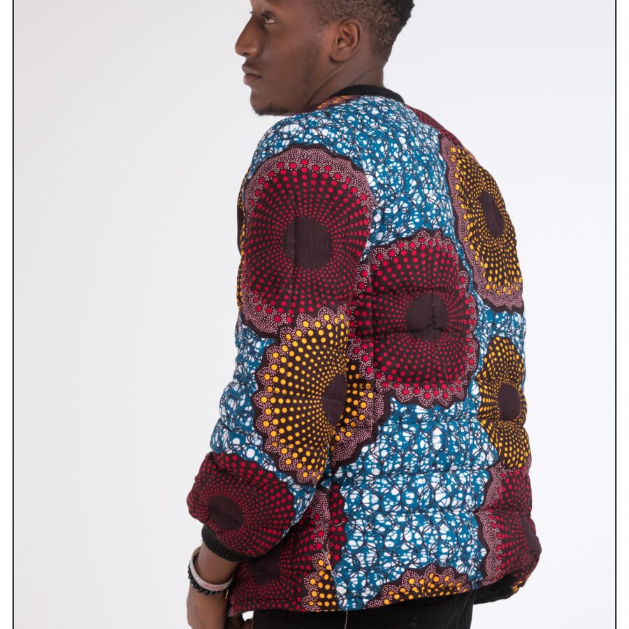 Kitenge Bomber Jacket