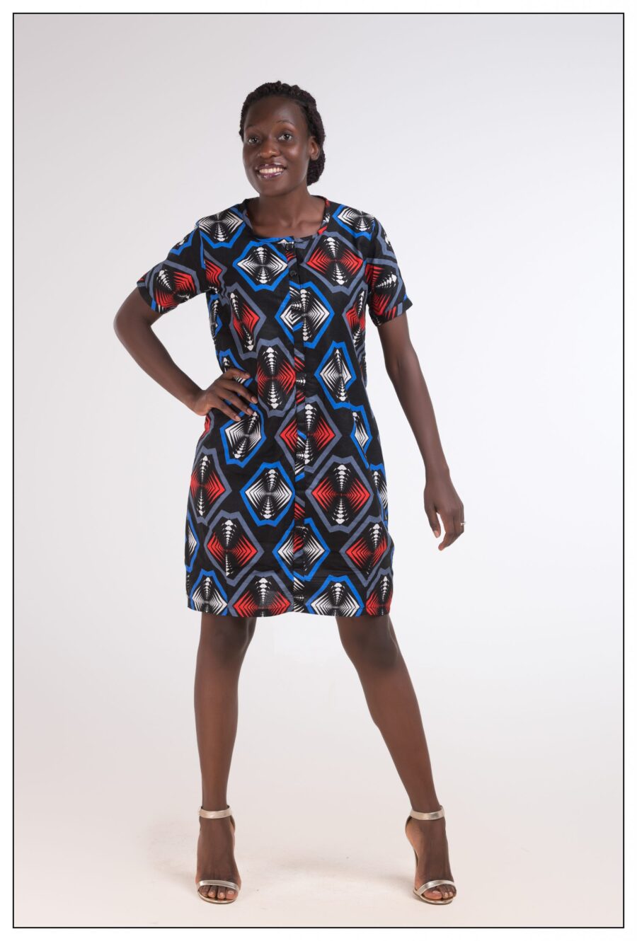 Casual   Kitenge dress