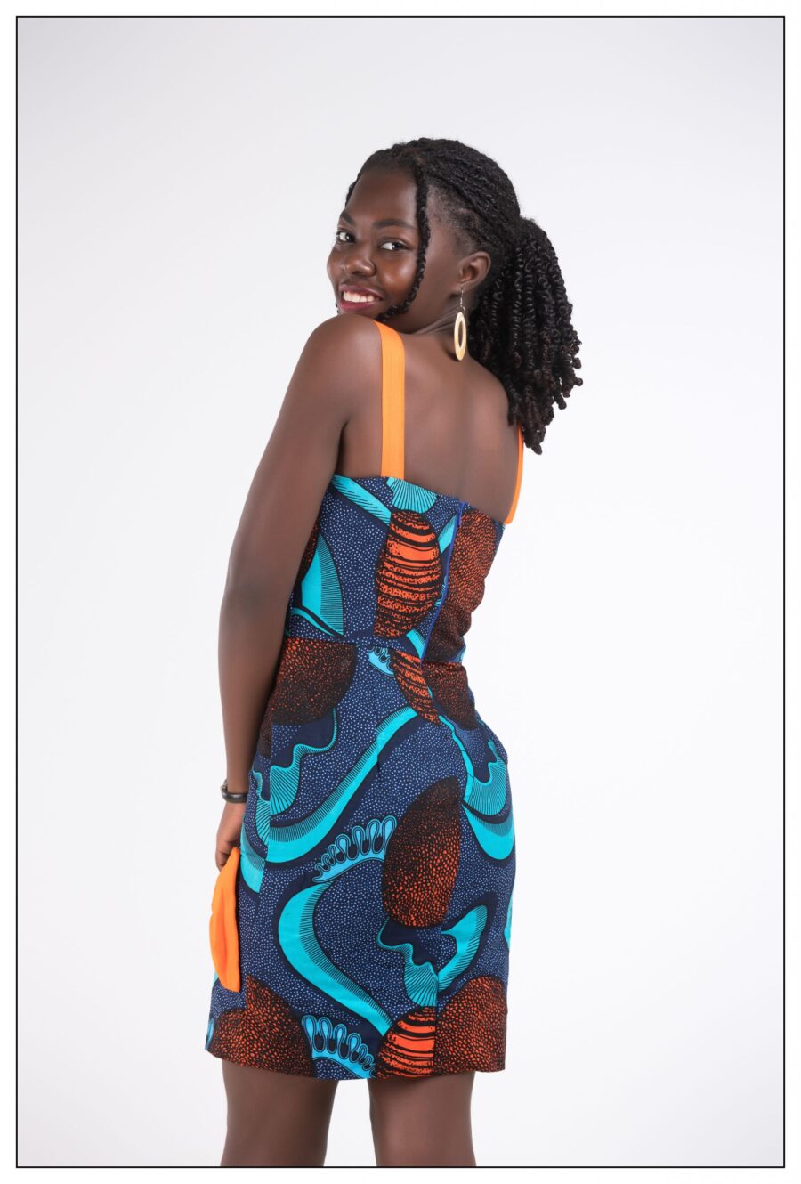  Short Kitenge dress