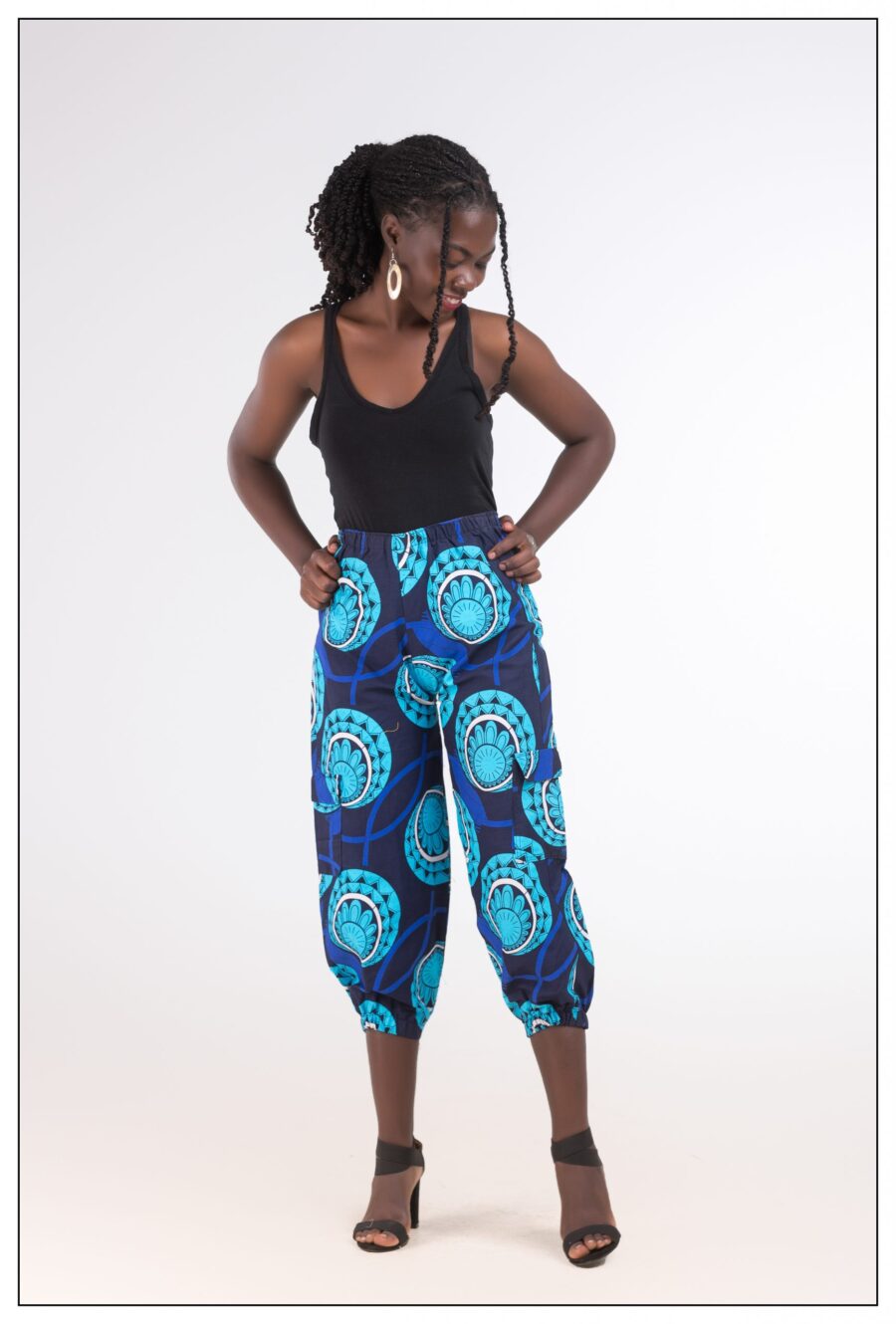 Women's kitenge quarter pants