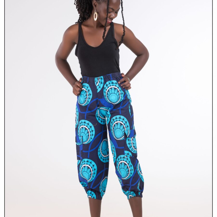 Women's kitenge quarter pants