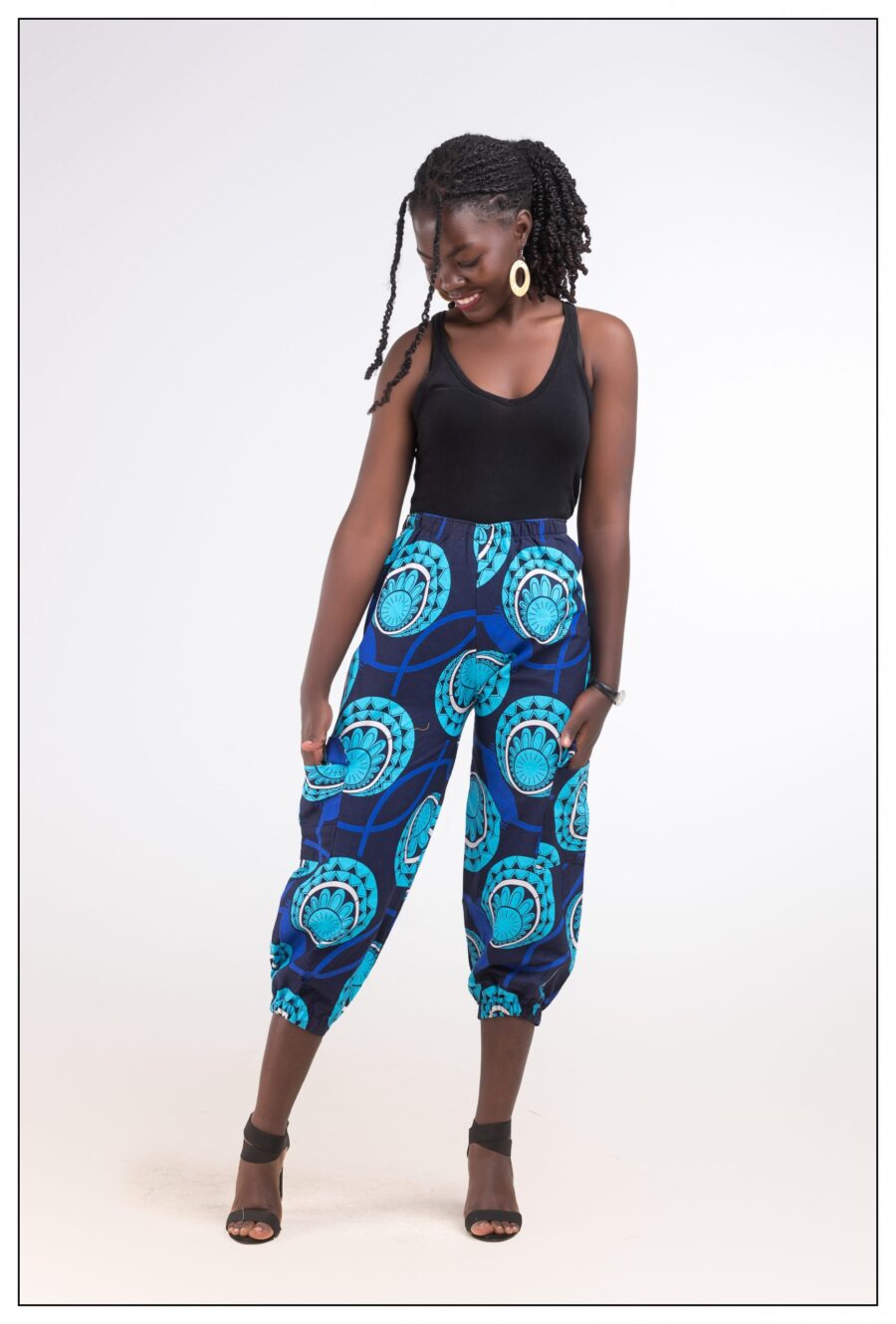 Women's kitenge quarter pants