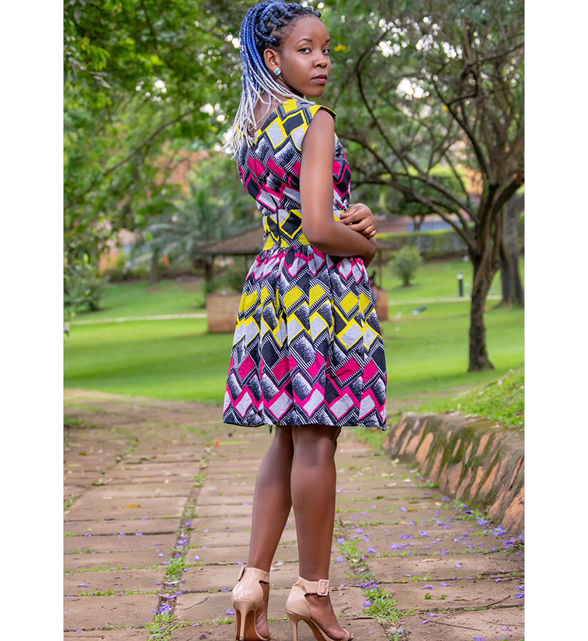 Short Ankara Dress