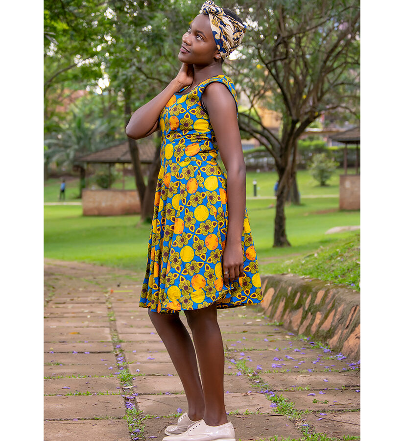 Ankara Batik Dress